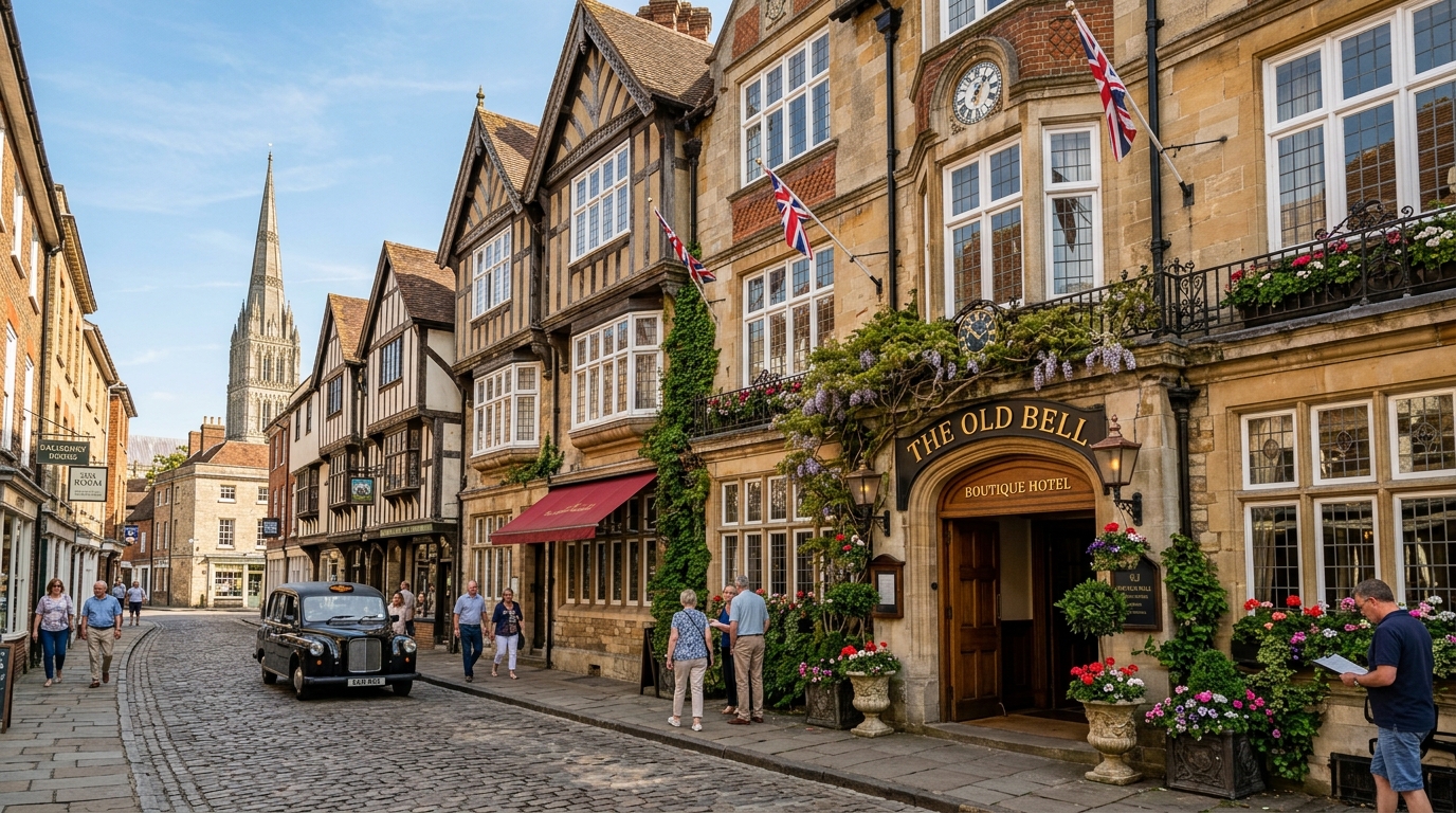 Salisbury City Hotel ➔ Stonehenge